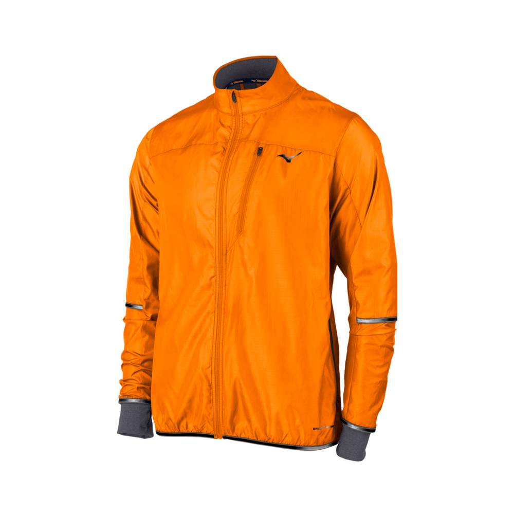 Mizuno Breath Thermo® FZ Férfi Jacke Narancssárga PSB245987